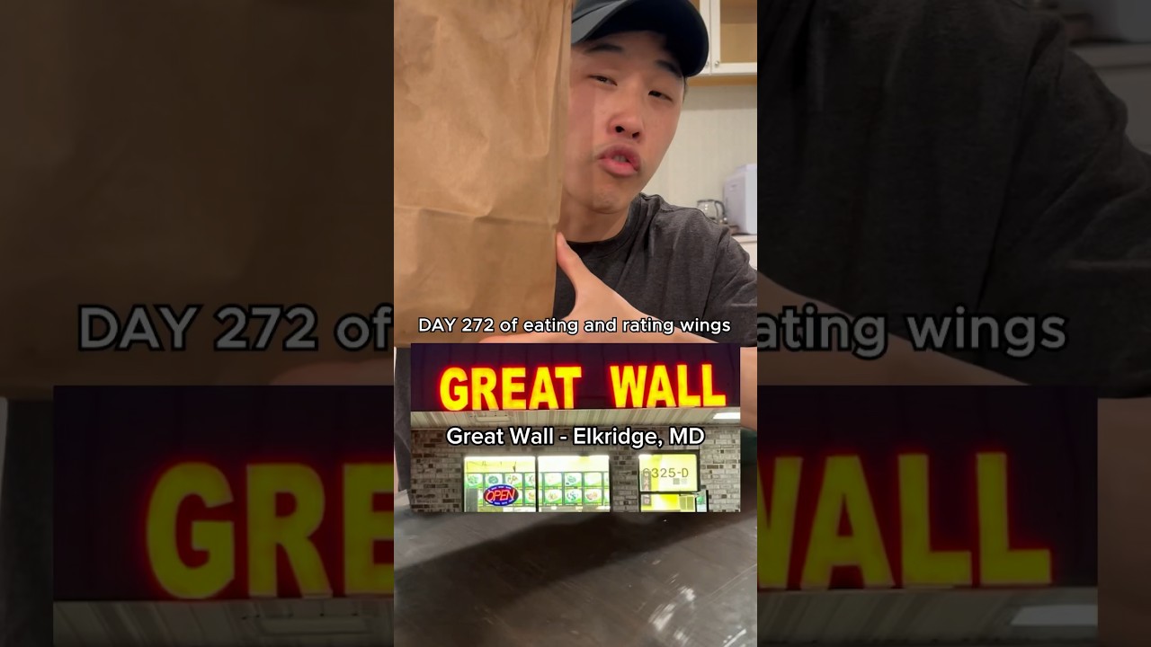 Great Wall (Fried Chicken Wings) #chinesefood #friedchicken #allergies