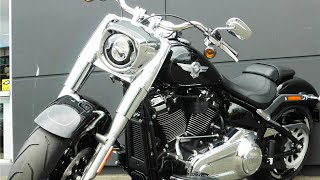 2021 HARLEY DAVIDSON FATBOY 114 in Vivid Black