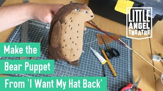 Make The Bear Puppet From I Want My Hat Back