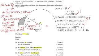 Circular Measure (SPM 2013 Paper 2)