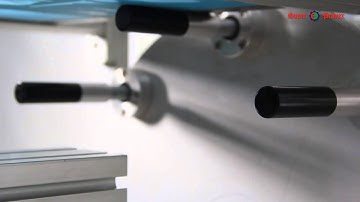 S-125SV  Pneumatic Flat Screen Printer with PLC Control