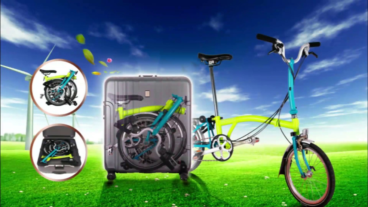 Folding Bike luggage from President Luggage YouTube