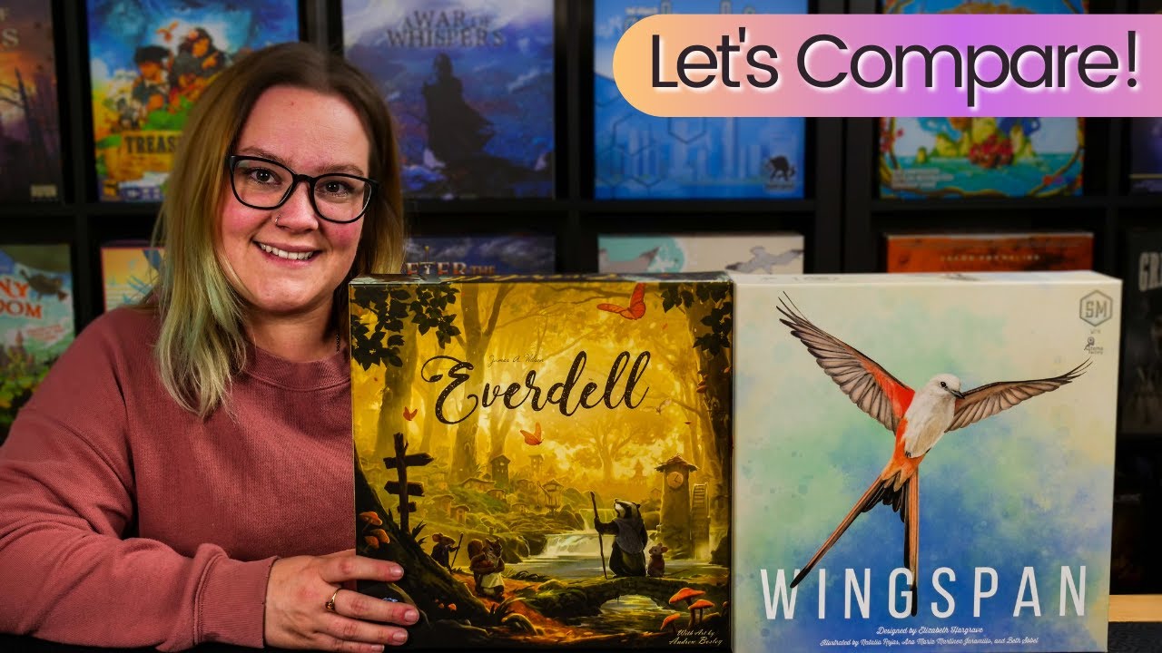 Wingspan Vs. Everdell Comparison Video YouTube