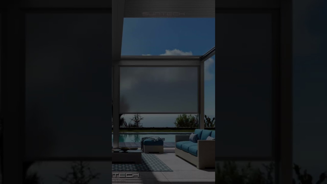 ⛩️ Ultranowoczesne systemy zadaszenia tarasów - INTELIGENTNE PERGOLE SUNTECH