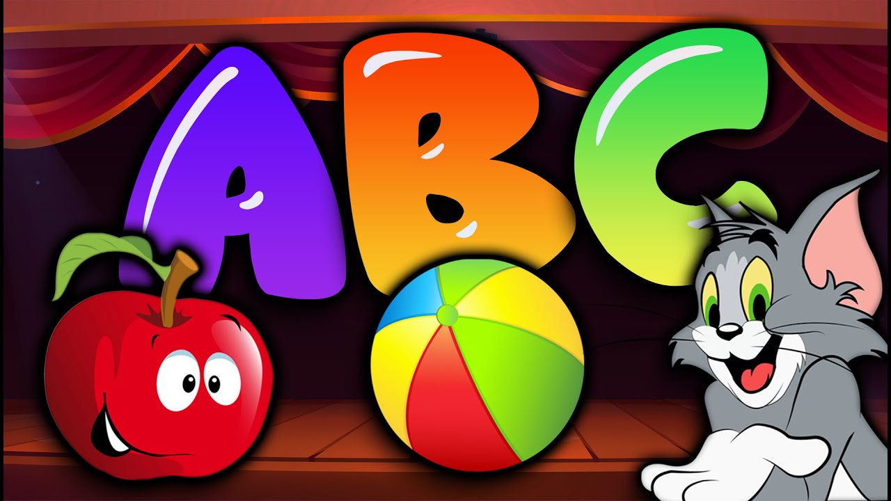 A For Apple B For Ball I Abcd Song I Abcd Rhymes I Abc Song Nursery ...
