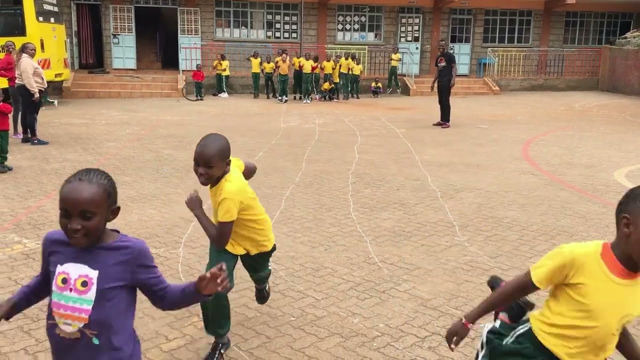 Watch These Kids Try the Fastest Schoolyard Race Ever!