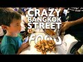 CRAZY STREET FOOD in Bangkok NIGHT MARKET & Local THAI FOOD TOUR!