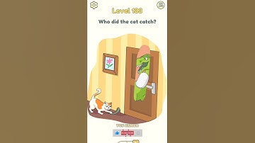 Who did the cat catch? Dop 2 Delete One Part Level 133 #shorts #dop2