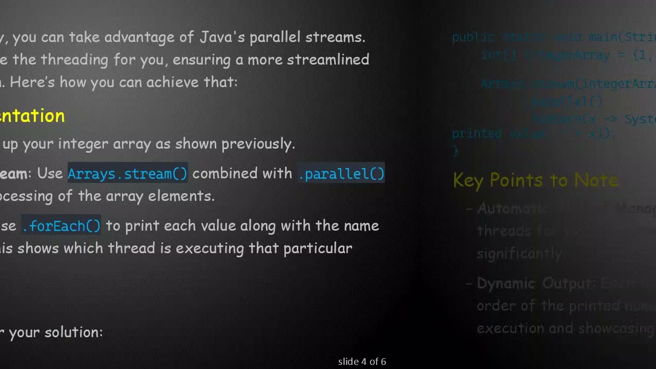 Efficiently Process an Array with Multiple Threads in Java