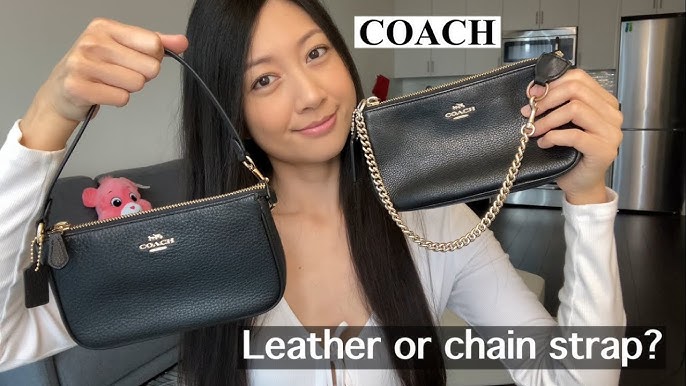 coach silver link chain strap｜TikTok Search