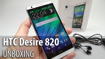 HTC Desire 820 Unboxing - GSMDome.com