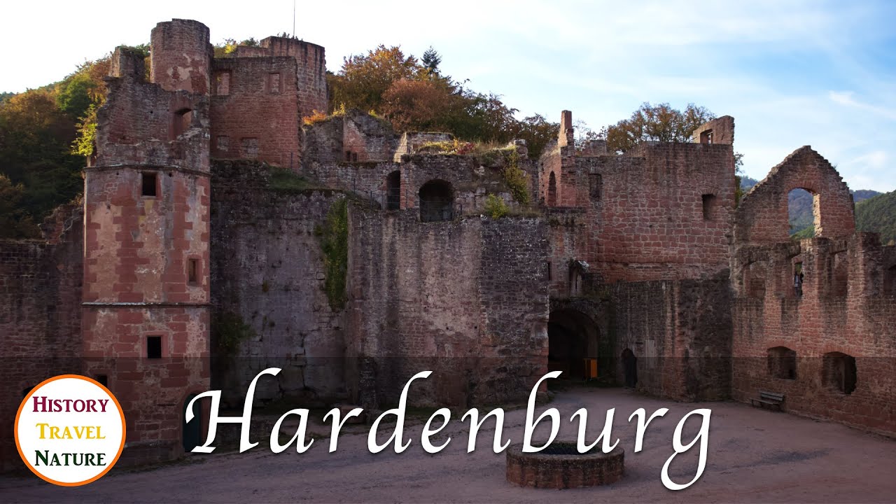 Mythen und Legenden - Die Geschichte der Hardenburg - Pfälzerwald - Burgruinen Deutschland