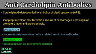 Anticardiolipin Antibody Antiphospholipid Antibody Antiphospholipid Syndrome 