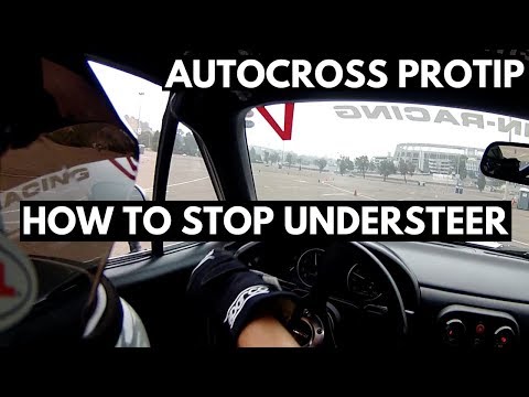 Autocross Proptip - How To Stop Understeer!