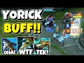 %55.55 REKOR Win Rate ile BOZUK Yorick! CÜCELER İLE TEK ATIYO!! 😂😂 | KassadinsCreed