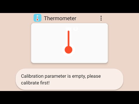 🌡️ Calibration parameter is empty