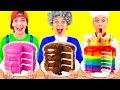 أنا مقابل جدتي في تحدي تزيين الكيك | تحديات مضحكة TeenChallenge