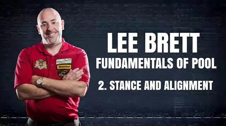 APA Lee Brett Billiard Instruction - Pool Lesson 2 - How to have perfect Stance & Alignment
