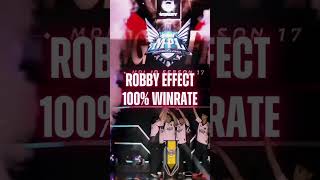 Robby Effeect 100 % Winrate?! #MLBBALLSTAR #MLBBEmote #MLBBSirenMask #MobileLegendsBangBang #MLBB