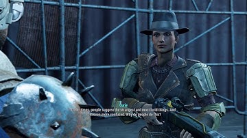 Fallout 4 - Flirting with Curie