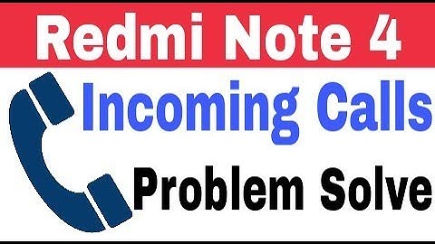 Redmi Note 4 Incoming calls busy problem || incoming calls not coming Waiting || call busy settings