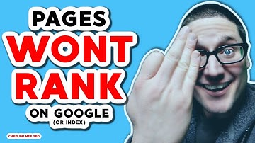 Website Pages Wont Rank On Google and Google Indexing Tips