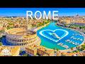 Rome Italy 🇮🇹 Aerial Tour | Iconic Landmarks in 4K