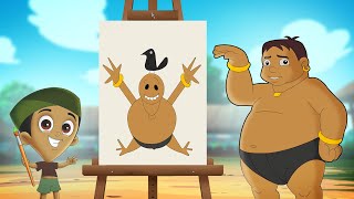 Kalia Ustaad - ढल भल क कल Fun For Kids Chhota Bheem Cartoon Hindi Stories
