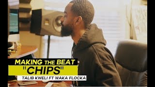 Beat Making &quot;Chips&quot; - Talib Kweli ft Waka Flocka Prod by J Rhodes [Logic Pro x Maschine Studio]
