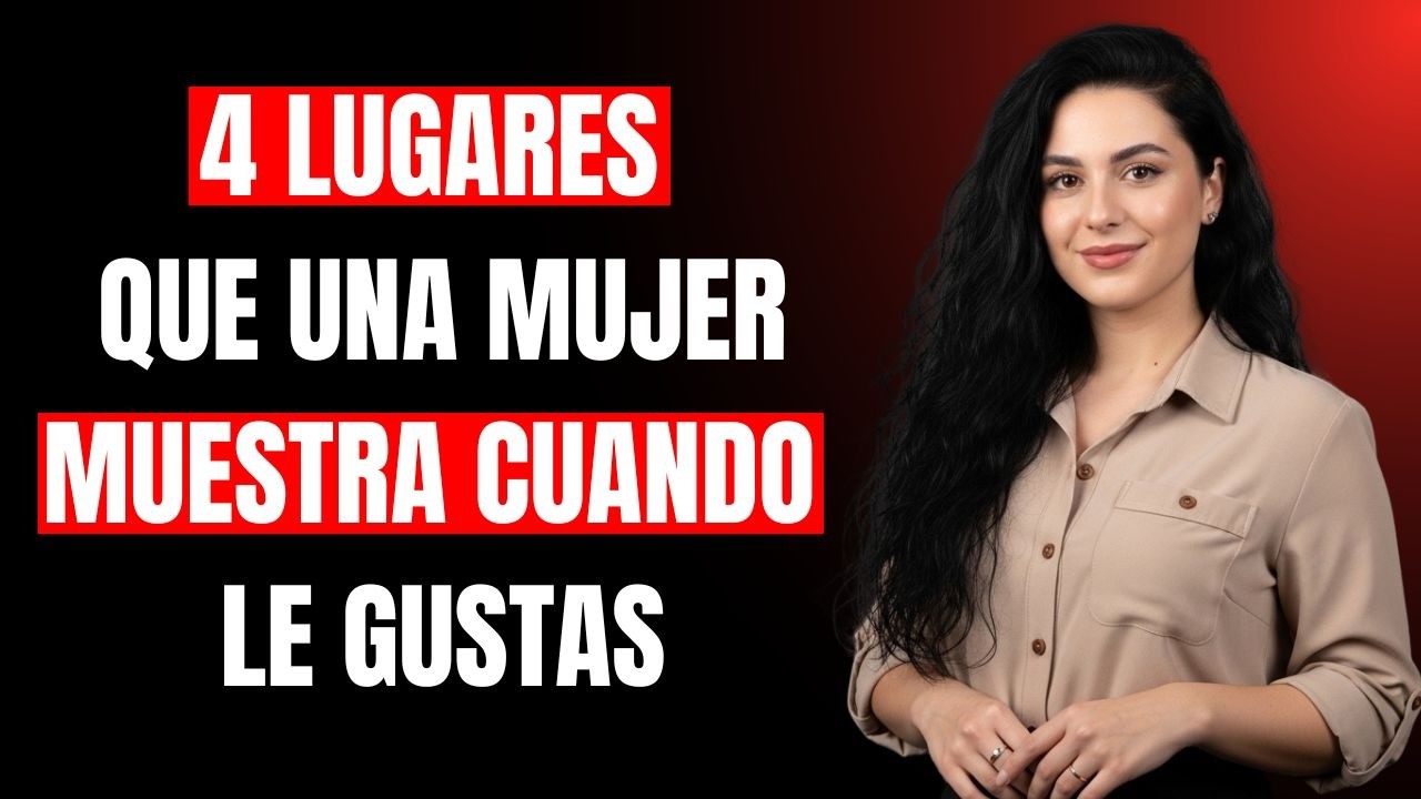 4 PARTES DEL CUERPO QUE ELLA MUESTRA SI LE GUSTAS
