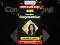 NEET mht cet counselling for mbbs bds bams bhms BAMS | BAMS selected Heartiest congratulations