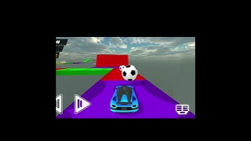 Mega Ramp Crazy Car Racing 3D Impossible Car Stunts Simulator Android Gameplay[1]😄