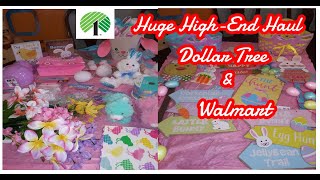 Dollar Tree / Walmart High-End Huge Haul 2021 Easter - Spring / DIY's - Home Decor - Crafts - Hobby
