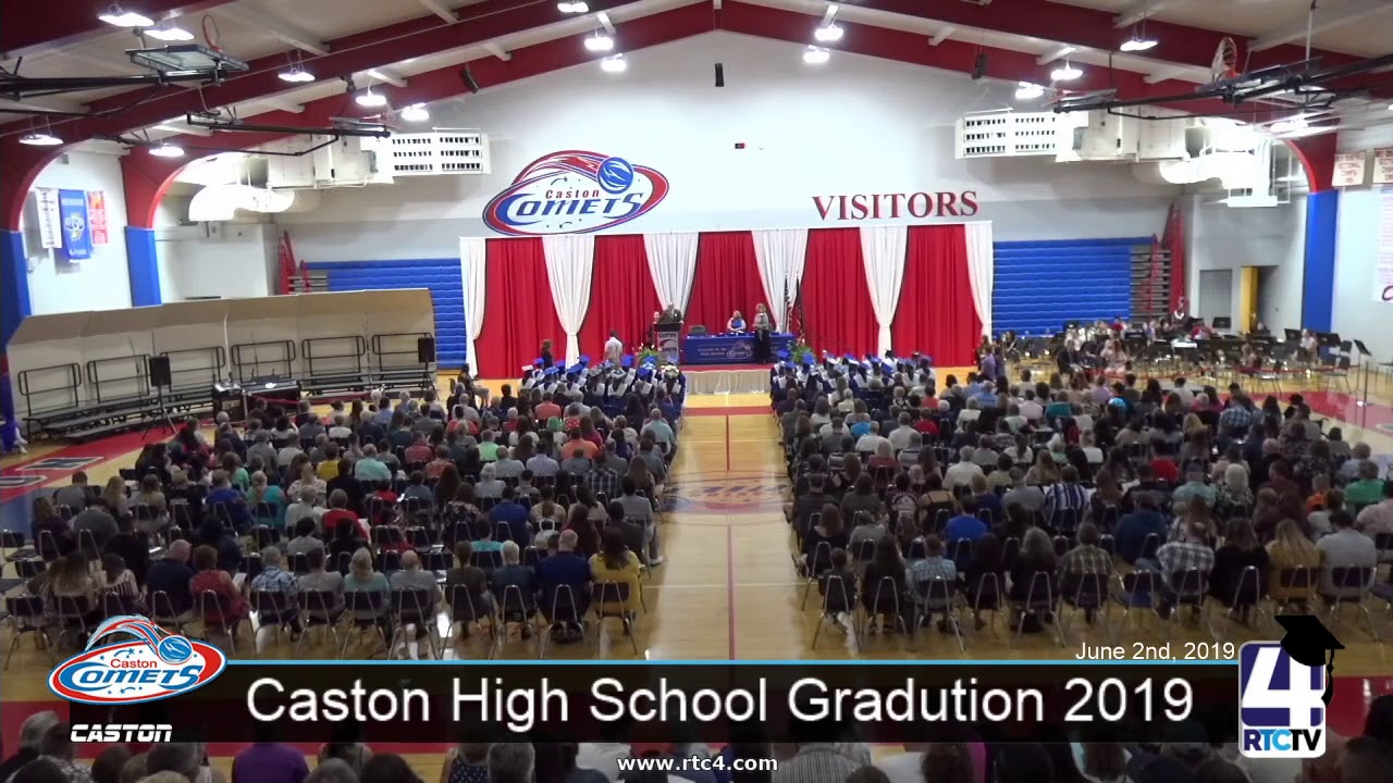 Caston High School Graduation 2019 6 219 YouTube