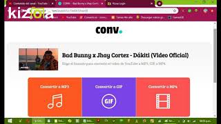 COMO USAR EL CONVERTIDOR DE YOUTUBE CONVERTO IO, MAS RAPIDO