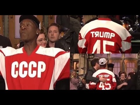 Don Cheadle Wears Soviet CCCP Hockey 