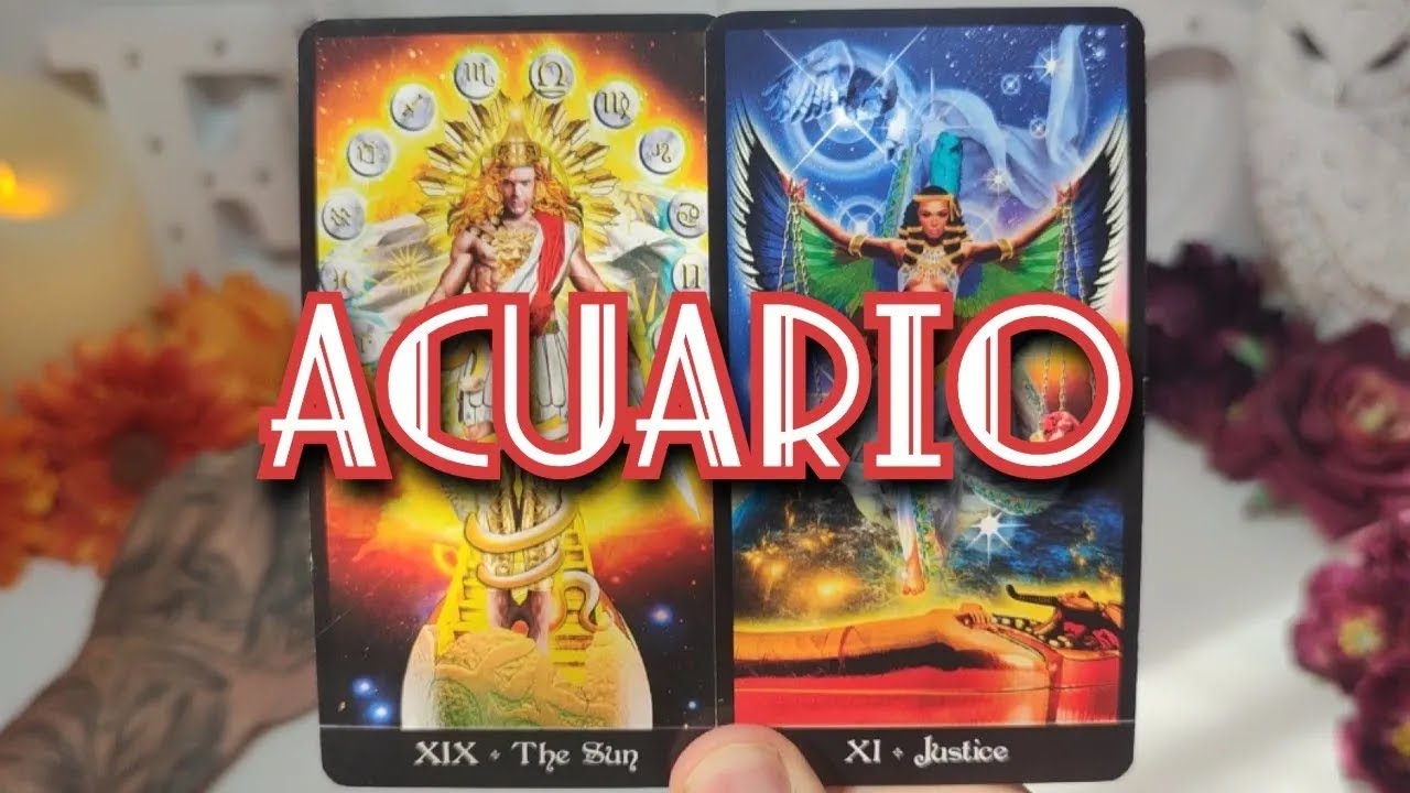 ACUARIO ♒️ TU PAPÁ QUE YA PARTIÓ👼🏻😢 NECESITA QUE SEPAS ESTO😭📩HOROSCOPO ...