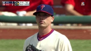 MIL@PHI: Hellickson fans Carter in the top of the 3rd