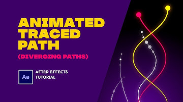 Animated Traced Path. After Effects Tutorial