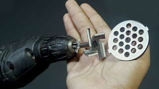 видео: Как заточить нож мясорубки. Простой способ картинка: Как заточить нож мясорубки. Простой способ