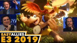 Banjo-Kazooie in Smash Bros. - Easy Allies Reactions - E3 2019