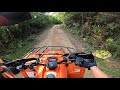 CFMOTO 450L ATV trail run