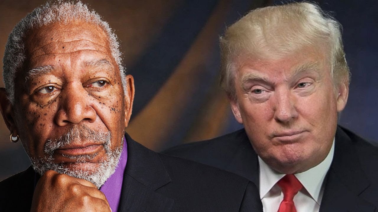 TITANS OF TAB: Trump vs Piers! Morgan Freeman in trouble ...