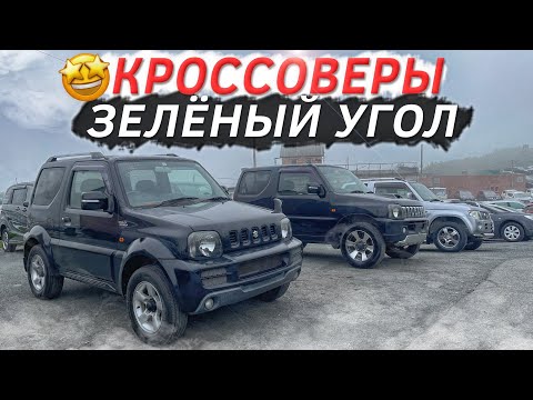 ВСЕ КРОССОВЕРЫ И ВНЕДОРОЖНИКИ АВТОРЫНКА ЗЕЛЁНЫЙ УГОЛ✅ + ПРОСЧЁТ этих авто из Японии🇯🇵 Июнь 2022