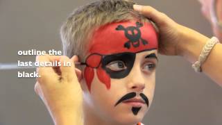 Pirate FACE PAINTING - MAQUILLAGE POUR ENFANTS