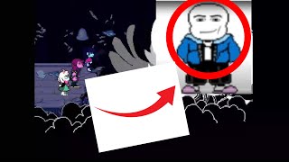 Sans interaction #1 | Deltarune Chapter 4