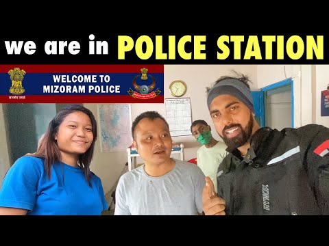 Why I went to POLICE STATION in MIZORAM ? REACHED AIZAWL | IndiaRide Ep-14 | SJ VLOGS