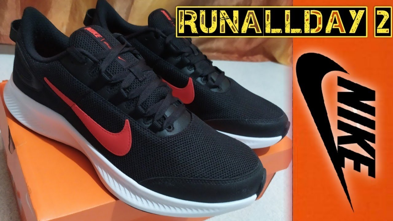 nike runallday red