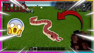 COMMENT FAIRE SPAWN UN SERPENT SANS MODS - Tuto Commande block Minecraft Bedrock Ps4/Xbox/Mcpe