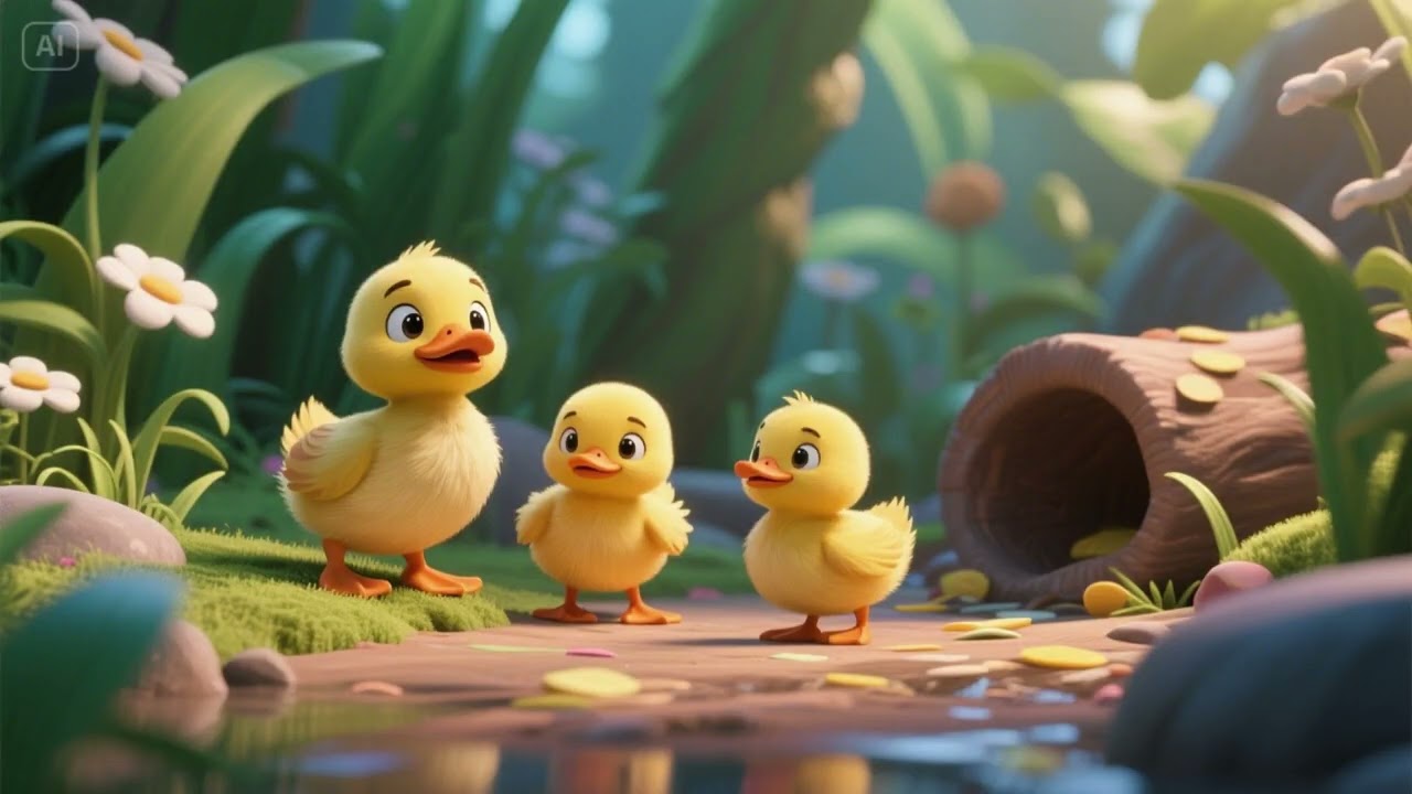 Little Ducklings, Big Discovery! | Nursery Rhymes & Kids Songs